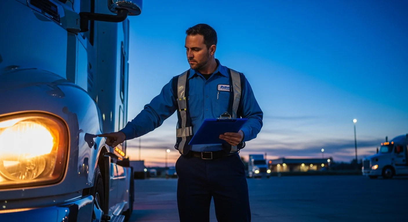 Step-by-Step: How to Perform a Pre-Trip Inspection on a Semi-Truck Step-by-Step: How to Perform a Pre-Trip Inspection on a Semi-Truck