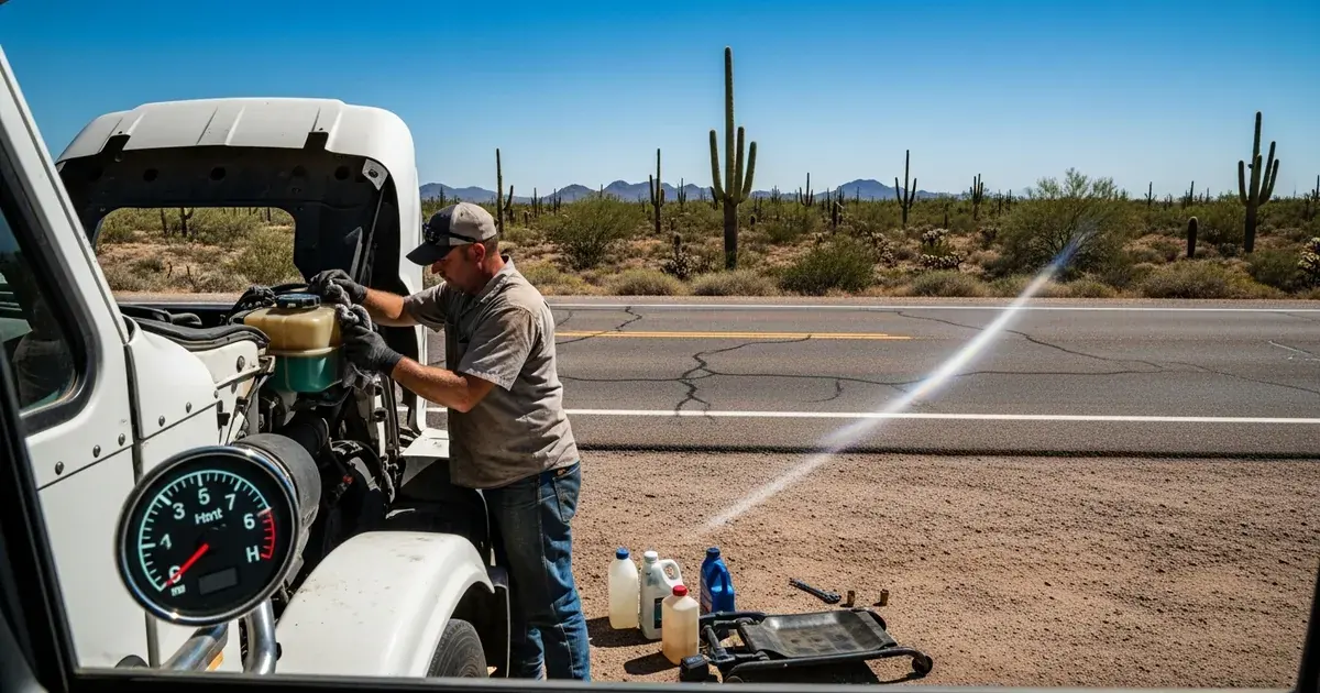 Keeping Your Truck Running in Arizona Heat: Summer Maintenance Tips