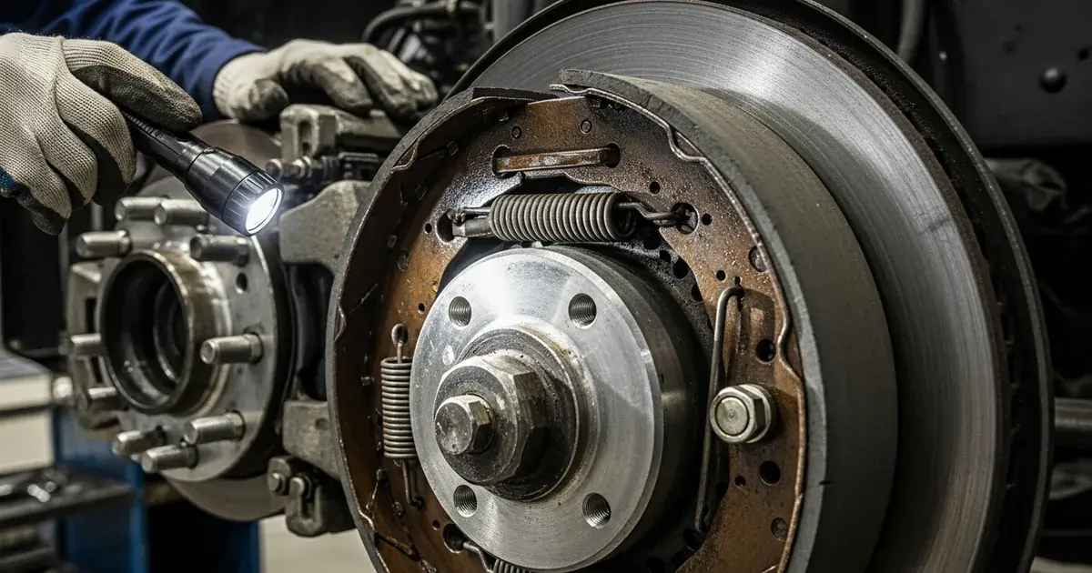 Semi truck brake problems diagnosis and repair — mobile brake service for heavy duty Class 8 trucks in Kingman AZ