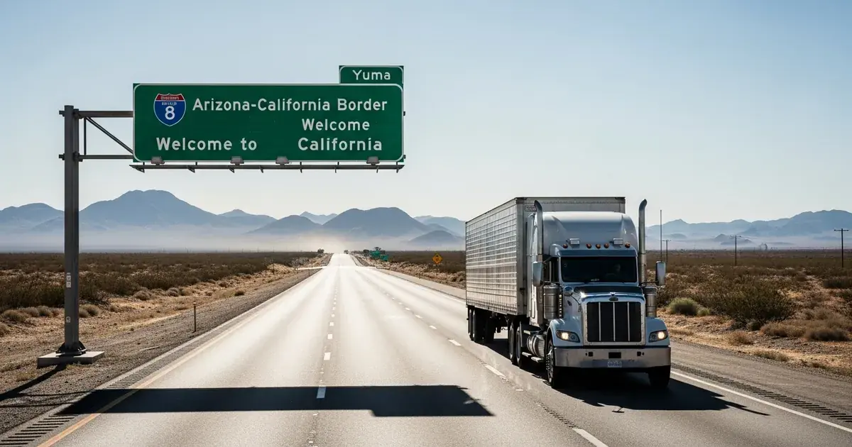 Truck Repair in Yuma AZ: California-Arizona Border