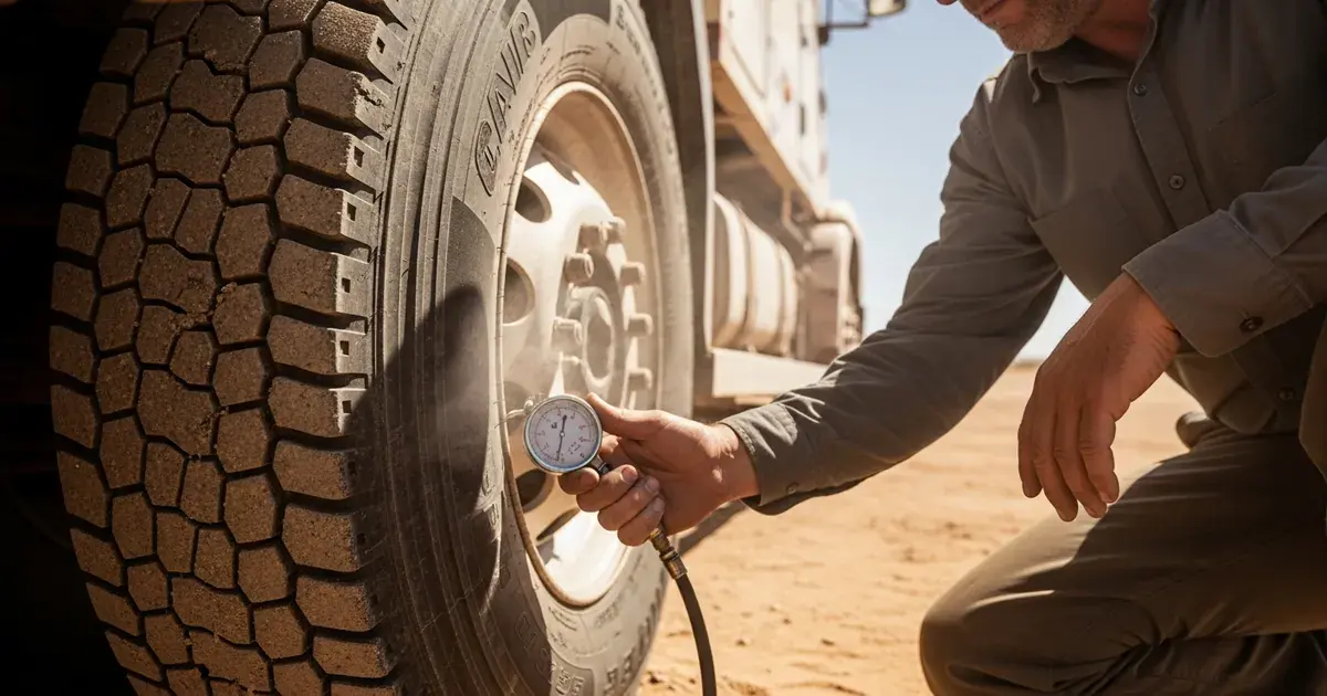 Truck Tire Pressure in Extreme Heat: PSI Guidelines