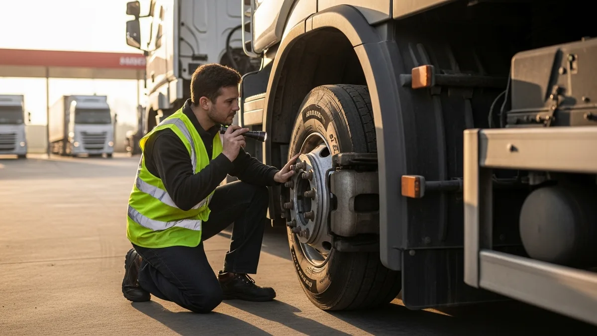 Fifth wheel coupling inspection as part of a complete CDL pre-trip inspection checklist