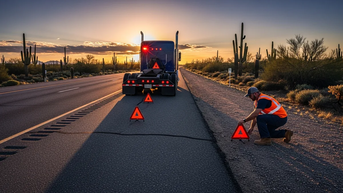 Truck Roadside Emergency Checklist & Triage