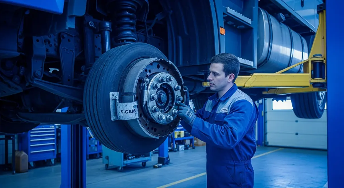 Semi truck brake and suspension repair by ASE certified technician in Kingman, Arizona