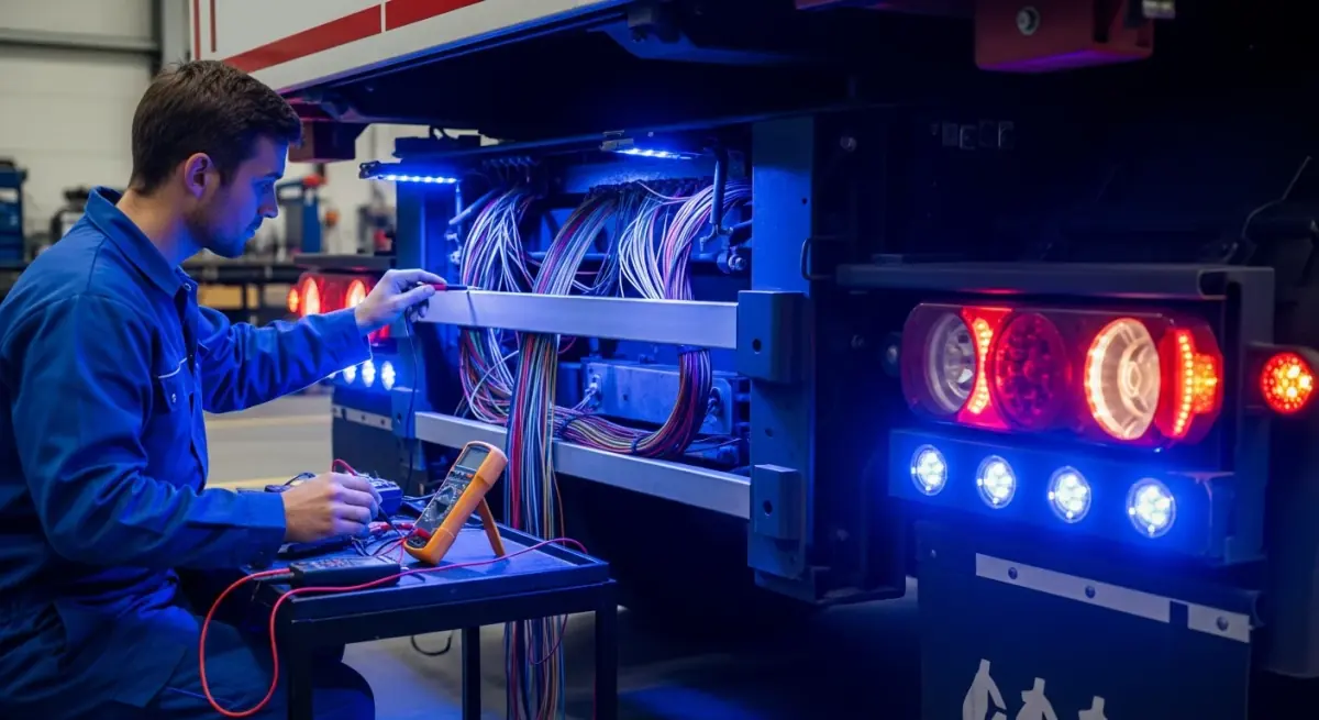 Truck and trailer electrical and lighting repair diagnostics in Kingman, Arizona